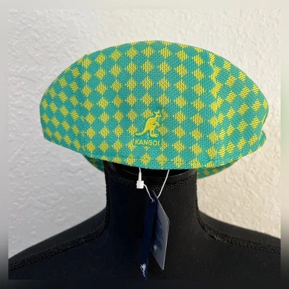 KANGOL - NWT - Kids Mini Argyle 504 - M - Picture 4 of 8